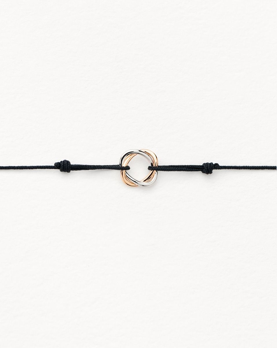 
                  
                    Poiray Bracelet-cordon noir  Tresse. référence : 551030
                  
                
