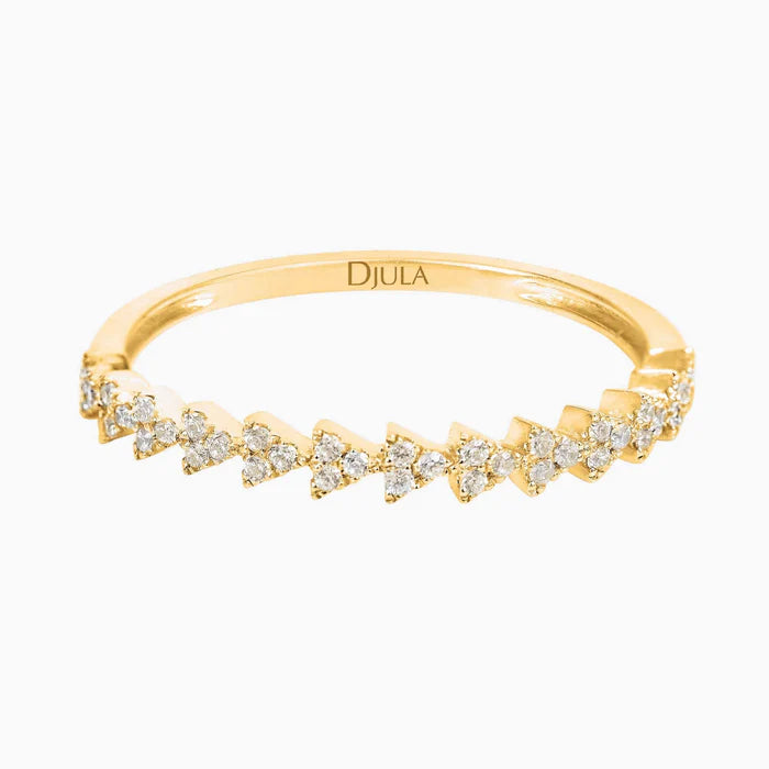 
                  
                    Djula Bague De Fiancailles Multi-Flêches en or blanc 18 carats et Diamants référence : DR1605-WG
                  
                